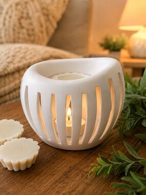 Biedermann & Sons Porcelain Wax Tart Warmer Burner
